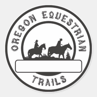 Namensschilder Runder Aufkleber