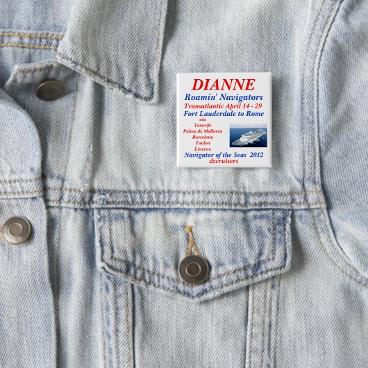 Namensschildnavigatorweiß Button (Beispiel)