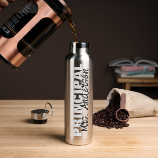 Namensschrift des personalisierten Hauptverpflicht Trinkflasche