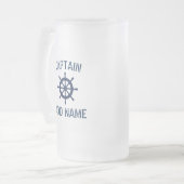 Namensseestein bier kundenspezifischen mattglas bierglas (Vorderseite Links)