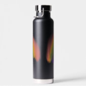 Namensskript farbiger Regenbogen personalisiert sc Trinkflasche (Rechts)