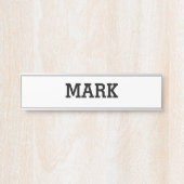 Namenstafel Türschild (Vorderseite )