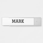 Namenstafel Türschild (Vorderseite )