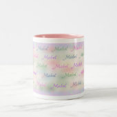 NamensTasse - Mabel Zweifarbige Tasse (Mittel)