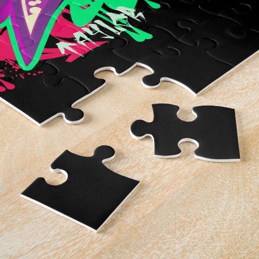 NamensTaylor im GraffitiPuzzlespiel Puzzle (Seite)