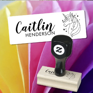 NAMENSTEMPEL für Kindermode, Textilmarker Gummistempel