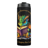 Namenstext hinzufügen, Abenteuer unvergesslich, Dr Thermosbecher (Vorderseite)