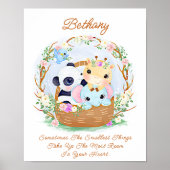 Namenstext hinzufügen, Aktionskorb des Kinderzimme Poster (Vorne)