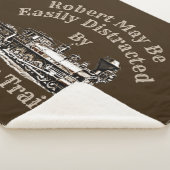 Namenstext hinzufügen - durch Dampfzüge leicht abg Sherpadecke (3/4)