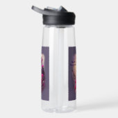 Namenstext hinzufügen, Lila Owl- und rosafarbene B Trinkflasche (Rechts)