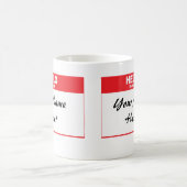 Namensumbau-Tasse Kaffeetasse (Mittel)