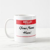 Namensumbau-Tasse Kaffeetasse (Links)