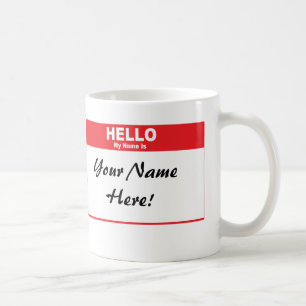 Namensumbau-Tasse Kaffeetasse