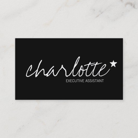 NamensVisitenkarten Visitenkarte (Vorderseite)