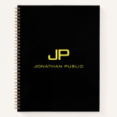 Namensvorlage für Notebooks Notizblock (Vorderseite)