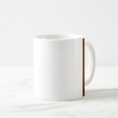 Namensvorlage Modernes Minimalistisches Design Kaffeetasse (VorderseiteRechts)