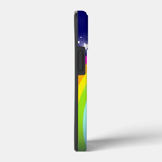 Namenter Regenbogen am Nachthimmel Case-Mate iPhone Hülle (Rückseite / Rechts)