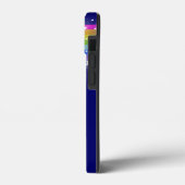 Namenter Regenbogen am Nachthimmel Case-Mate iPhone Hülle (Rückseite / Links)