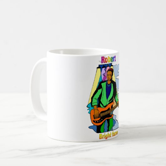 Names&Meanings - Robert Kaffeetasse (Vorderseite Links)