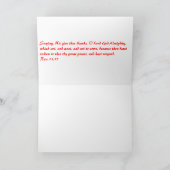 Names of God Scripture collection Dankeskarte (Innenseite)