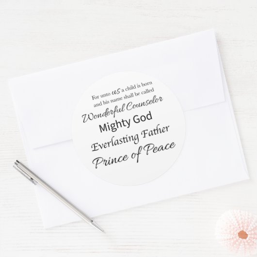 Names of God Sticker (Umschlag)