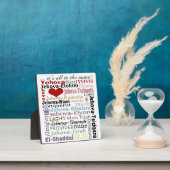 Names of God-Subway Art Fotoplatte (InSitu)