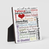 Names of God-Subway Art Fotoplatte (Vorderseite)