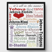 Names of God-Subway Art Fotoplatte (Vorderseite)