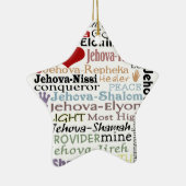 Names of God-Subway Art Keramik Ornament (Rechts)