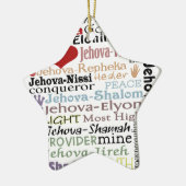 Names of God-Subway Art Keramik Ornament (Links)
