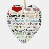 Names of God-Subway Art Keramikornament (Rechts)