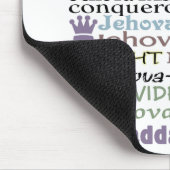 Names of God-Subway Art Mousepad (Ecke)