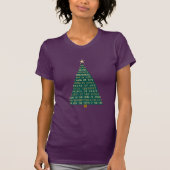 Names of Jesus Christmas Tree T-Shirt (Vorderseite)