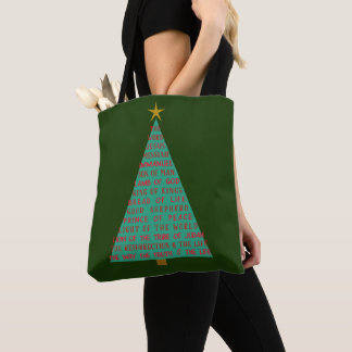 Names of Jesus Christmas Tree Tasche