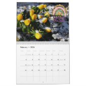 Name's She Shed Leopard Rainbow Floral 20xx hinzuf Kalender (Feb 2026)