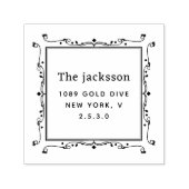 Names Simple Typografy Wedding Permastempel (Design)