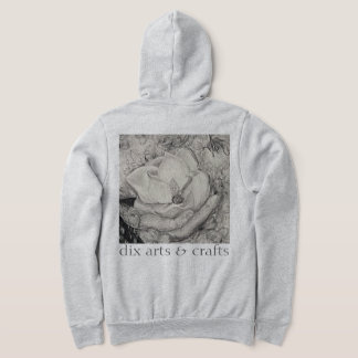 namesake magnolia, Blume, Stoff, Baumwolle & Hand Hoodie