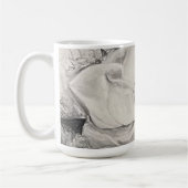 namesake magnolia, Blume, Stoff, Baumwolle & Hand Kaffeetasse (Links)