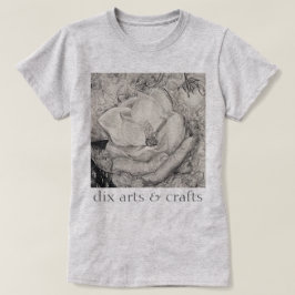 namesake magnolia, Blume, Stoff, Baumwolle & Hand T-Shirt