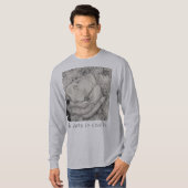 namesake magnolia, Blume, Stoff, Baumwolle & Hand T-Shirt (Vorne ganz)