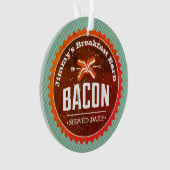 Namespeckfrühstück Weihnachtsverzierung Ornament (Vorderseite)