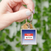 Nametag Autism Schlüsselanhänger (Hand)