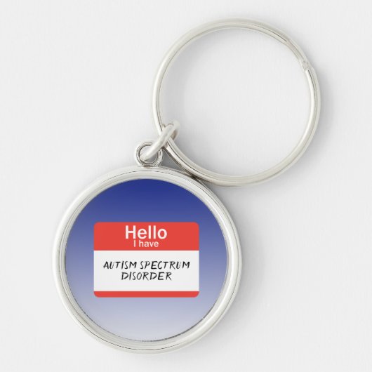 Nametag-Frequenzstörung Schlüsselanhänger (Vorne)