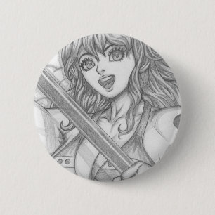 Nami ~ Katzen Einbrecherin Button
