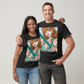 Nami ~ Katzen Einbrecherin T-Shirt (Unisex)