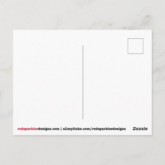 Namib Desert Postkarte (Rückseite)