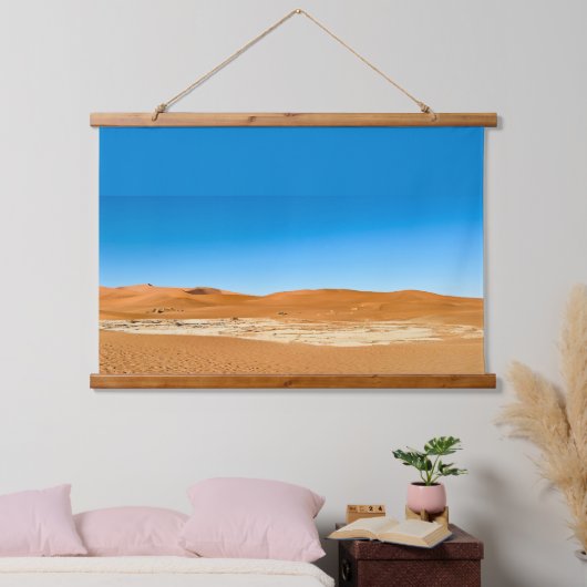 Namib Desert Wandteppich Mit Holzrahmen (Schlafzimmer)