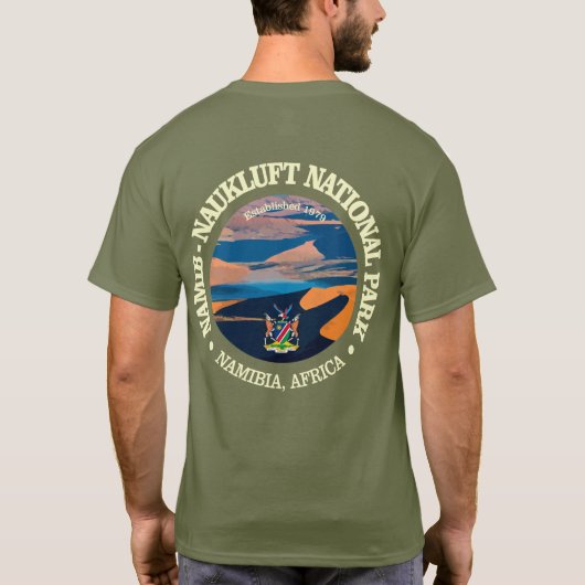 Namib-Naukluft NP T-Shirt (Rückseite)