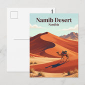 Namib-Wüste Namibia Postkarte (Vorne/Hinten)