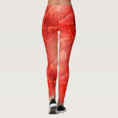 Namibia Africa Namibian Rock Art Malerei Leggings (Rückseite)